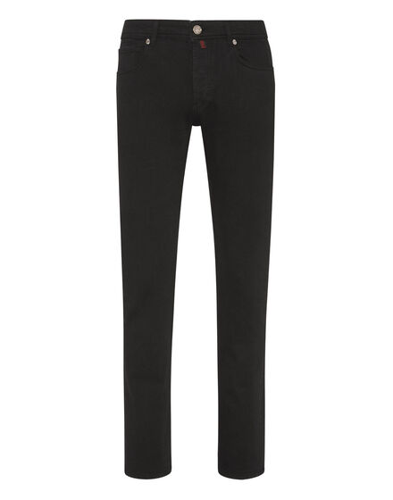 Denim Trousers Super Straight Cut Fit