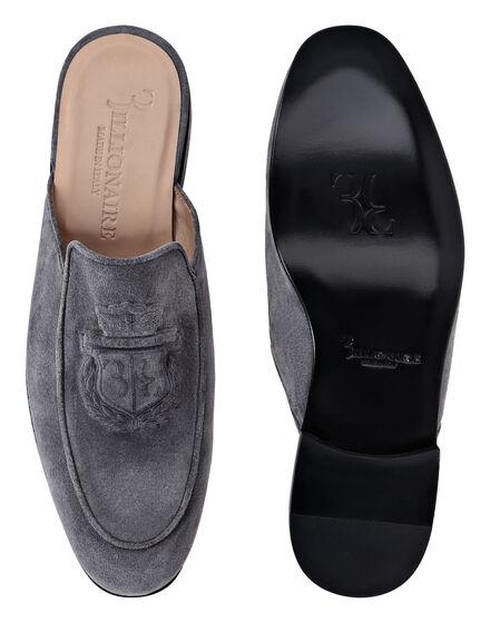 Suede Mules