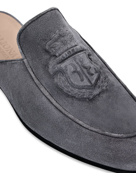 Suede Mules