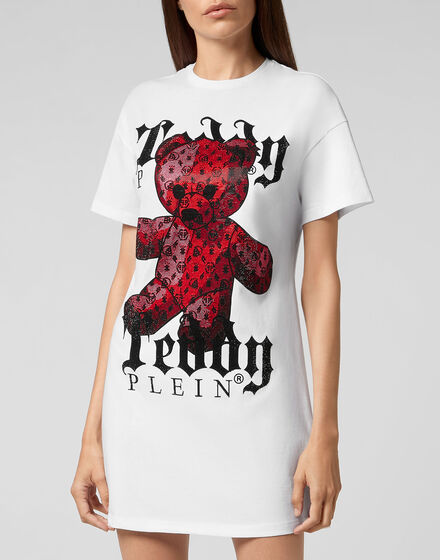 T-Shirt Short Dresses Monogram Teddy Bear