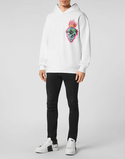 Hoodie Sweatshirt Love Tattoo