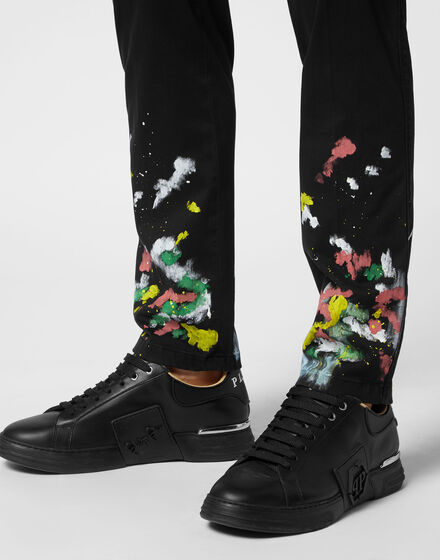 Chinos Trousers Dripping