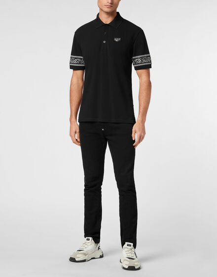 Polo Shirt Paisley Gothic Plein