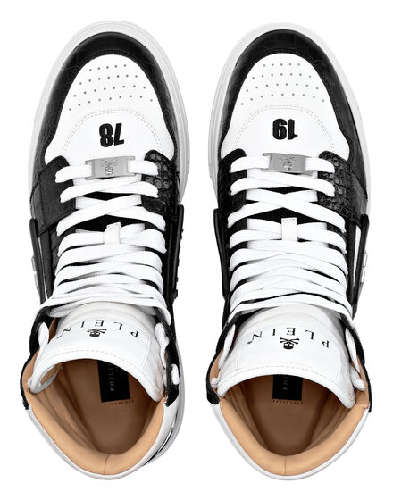 HI-TOP SNEAKERS PHANTOM KICK$ Crocco Platinum HEXAGON