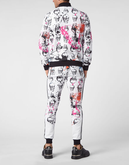 TRACKSUIT: ZIP-UP JACKET + JOGGING PANTS SKULL