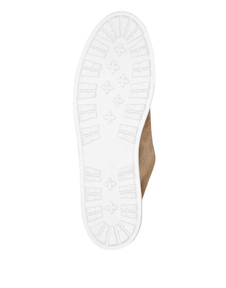Shearling Lo-Top Sneakers