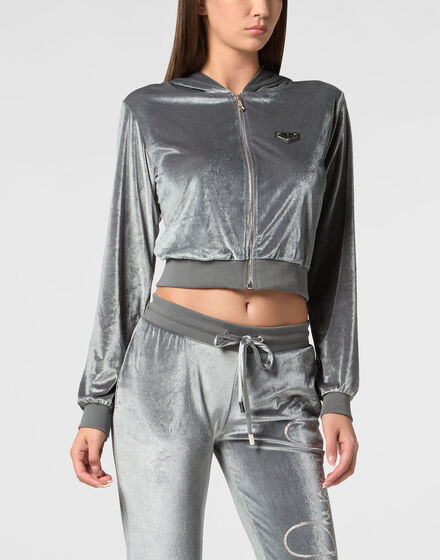 Hoodie Sweatjacket Crystal Signature
