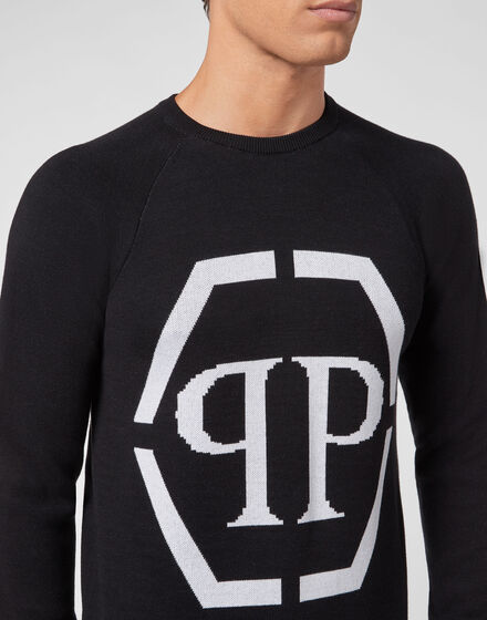 Cotton Pullover Round Neck LS