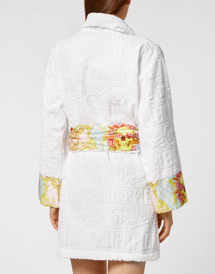 Short Bathrobe + Sleeping mask Baroque