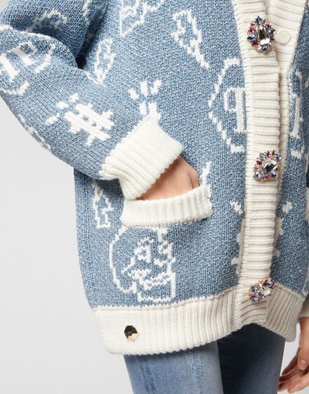 Jacquard Cardigan Monogram