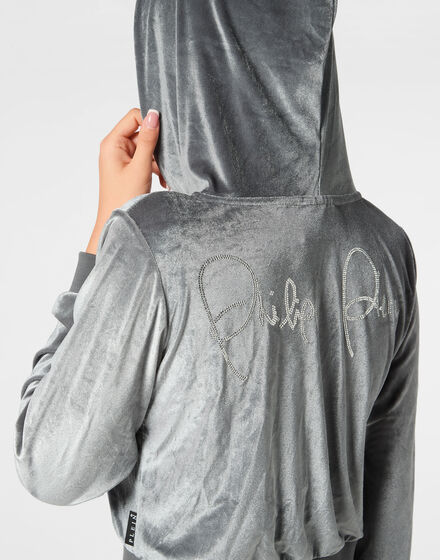 Hoodie Sweatjacket Crystal Signature