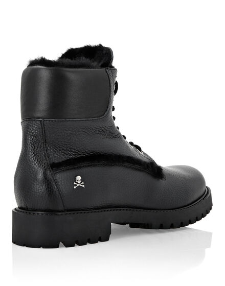 Leather Boots with shearling inside The Hunter