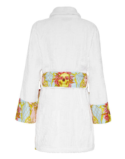 Short Bathrobe + Sleeping mask Baroque