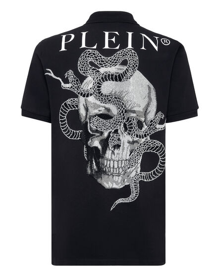 Slim Fit Polo shirt SS Snake
