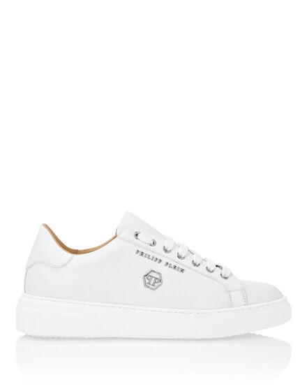 Leather Lo-Top Sneakers Hexagon